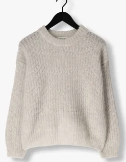 grijze knit-ted trui phoebe