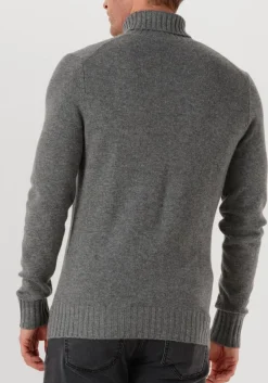 grijze leurink knit coltrui trani col