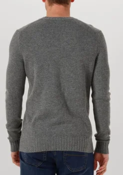 grijze leurink knit trui rifredo o-neck