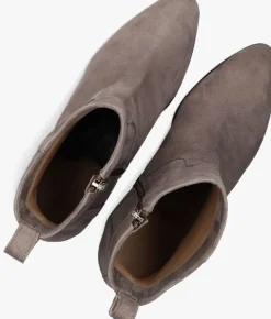 grijze lina locchi enkellaarsjes 8543