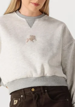 grijze lois jeans sweater cropp over