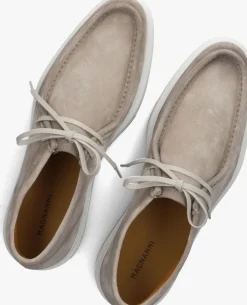 grijze magnanni veterschoenen 26006