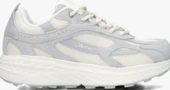 grijze mercer amsterdam lage sneakers the re-run max suede