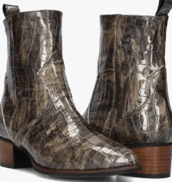 grijze notre-v enkellaarsjes 3231