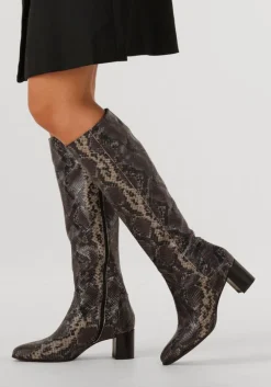 grijze notre-v hoge laarzen 8591