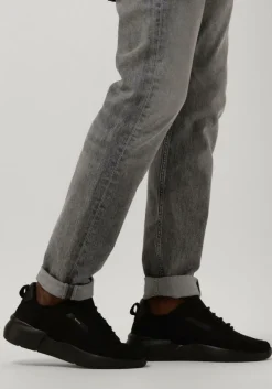 grijze nubikk lage sneakers roque roman heren