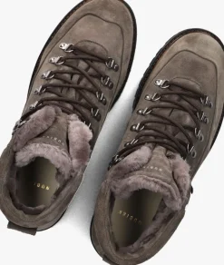 grijze nubikk veterboots logan chad fur