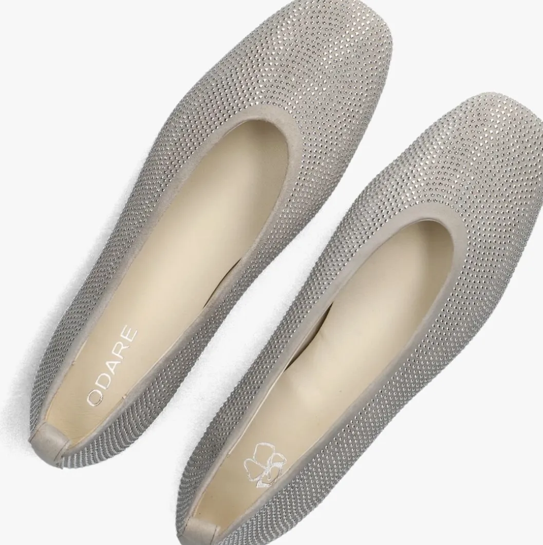 grijze odare ballerina's agata