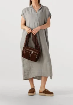 grijze penn & ink mini jurk dress