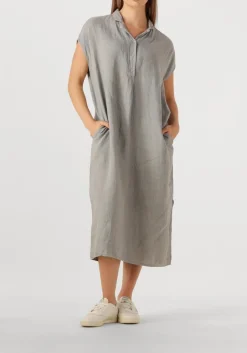 grijze penn & ink mini jurk dress