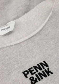 grijze penn & ink trui sweater w25f1703
