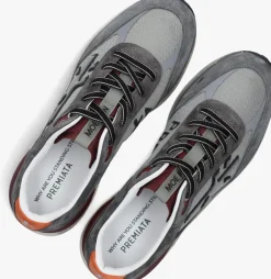grijze premiata lage sneakers moerun