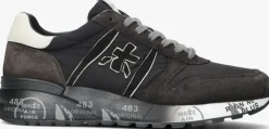 grijze premiata lage sneakers lander