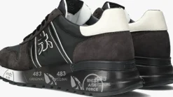 grijze premiata lage sneakers lander