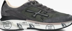 grijze premiata lage sneakers moerun