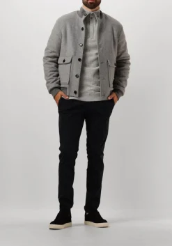 grijze profuomo jack outerw bmbr knit jack