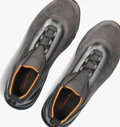 grijze santoni lage sneakers 22042