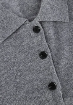 grijze second female trui vilena knit ls