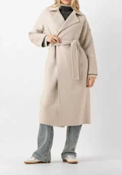 grijze second female trui ovalis knit t-neck