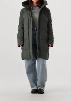 grijze second female vest matima t-neck tee