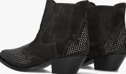 grijze stefano lauran enkellaarsjes 9706r