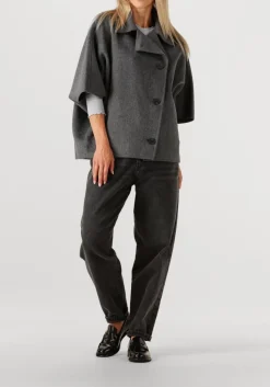 grijze studio ar mantel avy