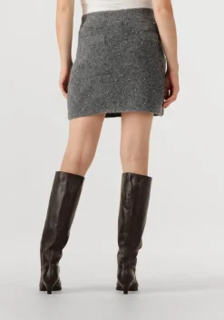 grijze studio ar minirok lexi boucle knit