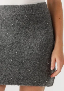 grijze studio ar minirok lexi boucle knit