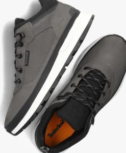 grijze timberland lage sneakers field trekker low lace up
