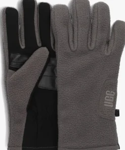 grijze ugg handschoenen fleece glove w tech