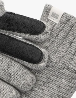 grijze ugg handschoenen knit glove