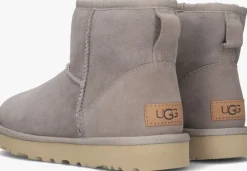 grijze ugg vachtlaarzen w classic mini ii