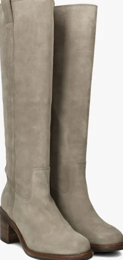 grijze via vai hoge laarzen flo helen