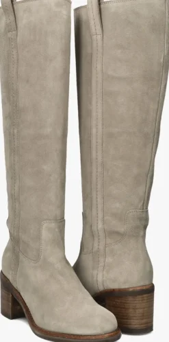 grijze via vai hoge laarzen flo helen