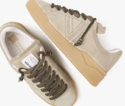 grijze via vai lage sneakers sam kyli