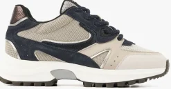 grijze via vai lage sneakers danae vicky