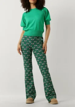 groene aime balance flared broek serena flared