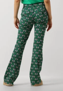 groene aime balance flared broek serena flared