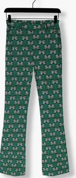 groene aime balance flared broek serena flared