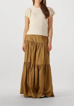groene amaya amsterdam maxirok pearl skirt