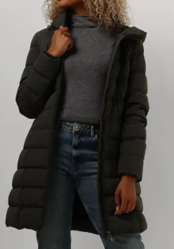 groene beaumont gewatteerde jas polly