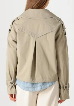 groene beaumont trenchcoats gracy short trench