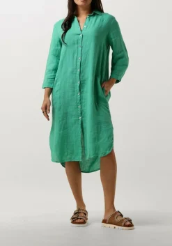 groene bellamy midi jurk domi 1