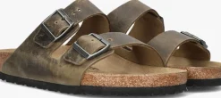 groene birkenstock slippers arizona heren