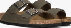 groene birkenstock slippers arizona heren