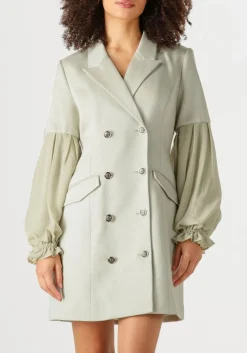 groene bruuns bazaar mini jurk trudy dress