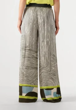 groene caroline biss wijde broek 1555