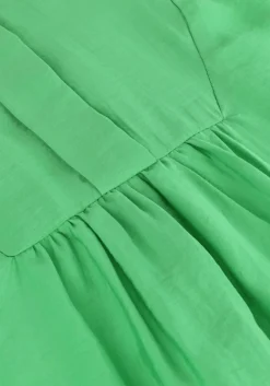 groene co'couture midi jurk callum volume dress