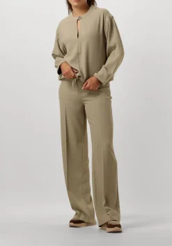 groene dante6 top thorn drawstring cord top