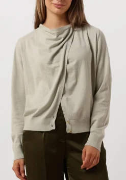 groene dante6 vest cashmere mix vest